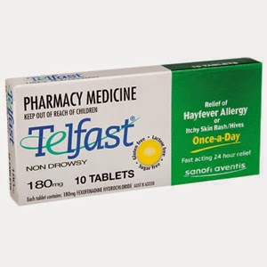 Thuốc trị viêm mũi dị ứng telfast
