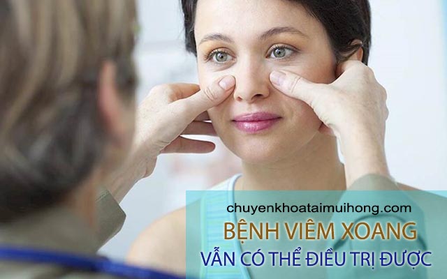 Bệnh viêm xoang có thể điều trị được