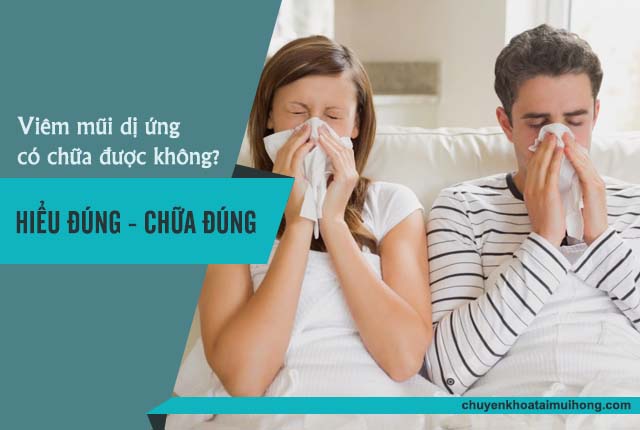 viêm mũi dị ứng chữa được không