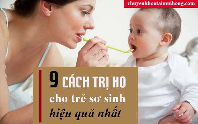 Cách trị ho cho trẻ sơ sinh