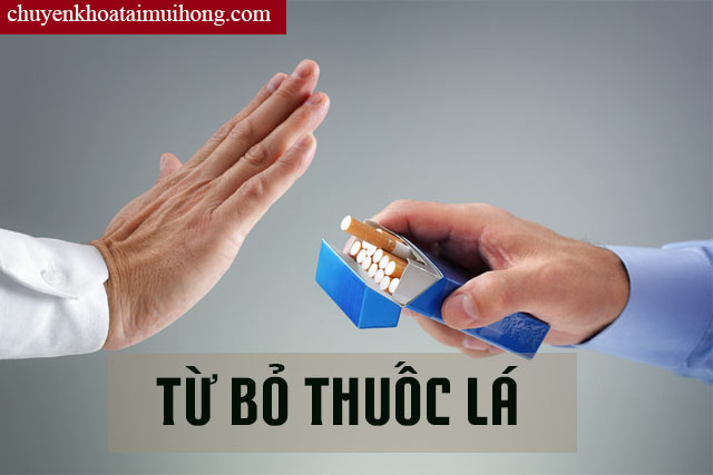 Không hút thuốc lá tránh mắc bệnh viêm amidan