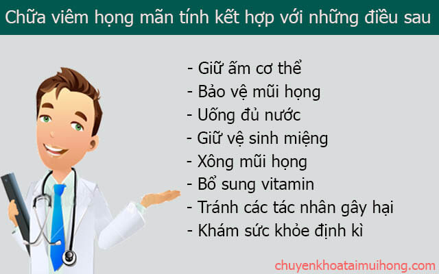 Bệnh viêm họng mãn tính uống thuốc gì