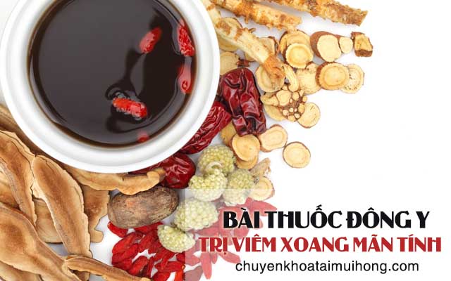 Bài thuốc Đông y chữa viêm xoang mãn tính