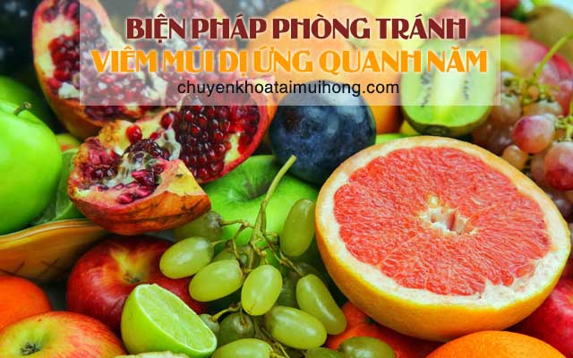 Biện pháp phòng tránh bệnh viêm mũi dị ứng quanh năm