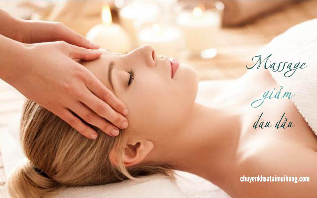 massage chữa đau đầu