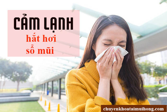 Người bệnh cảm lạnh bị hắt hơi, sổ mũi Người bệnh cảm lạnh bị hắt hơi, sổ mũi