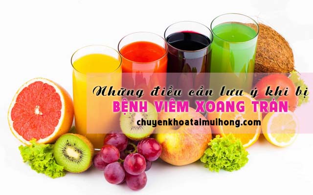 Những điều bạn cần lưu ý khi bị viêm xoang trán