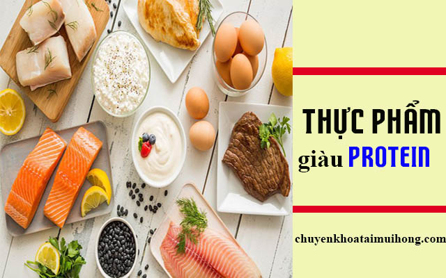 Thực phẩm giàu protein cho bệnh nhân viêm họng Thực phẩm giàu protein cho bệnh nhân viêm họng