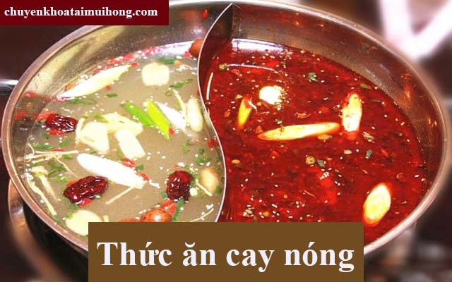 Người bệnh viêm họng không ăn thực phẩm cay, nóng Người bệnh viêm họng không ăn thực phẩm cay, nóng