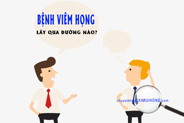 Viêm họng lây qua đường nào?