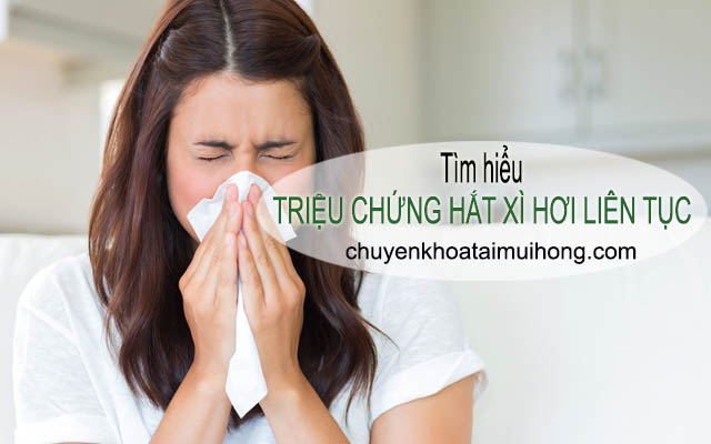 Làm sao khi hắt xì hơi liên tục?