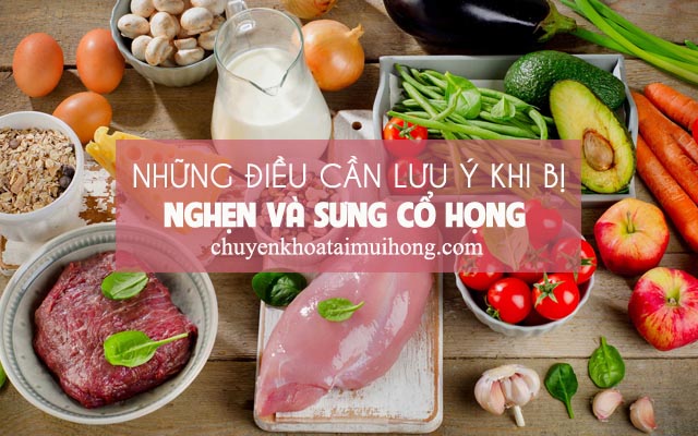 Những điều cần lưu ý khi bị nghẹn và sưng cổ họng