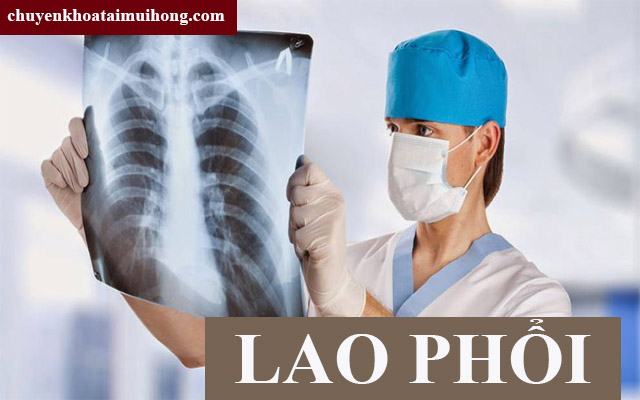 Lao phổi gây ho ra máu