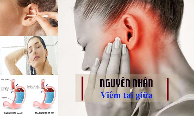 Một số nguyên nhân gây bệnh viêm tai giữa