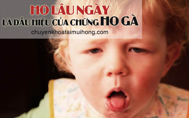 Ho lâu ngày là dấu hiệu của chứng ho gà