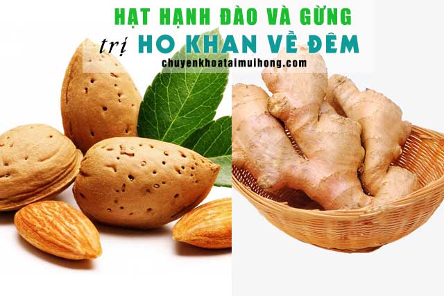 Hạt hạnh đào và gừng