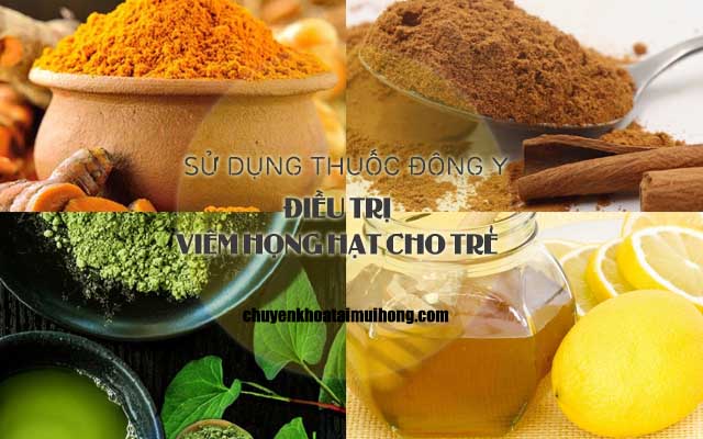 Sử dụng các bài thuốc dân gian điều trị viêm họng hạt ở trẻ