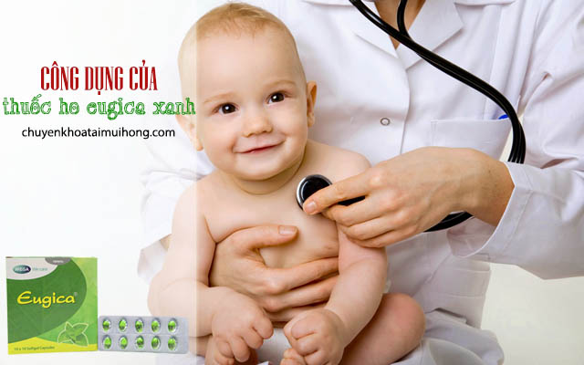 Công dụng chữa ho của thuốc Eugica xanh