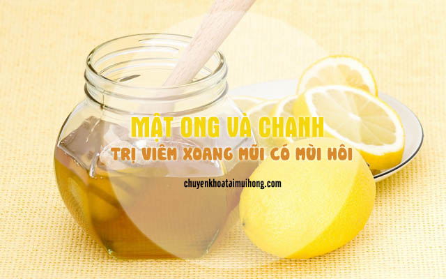 Chữa viêm xoang mũi có mùi hôi