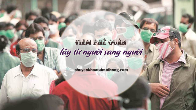 Viêm phế quản có thể lây lan