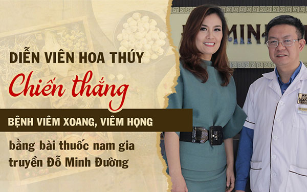 Bài thuốc nam gia truyền Đỗ Minh chữa khỏi viêm xoang, viêm họng cho dv hoa thúy