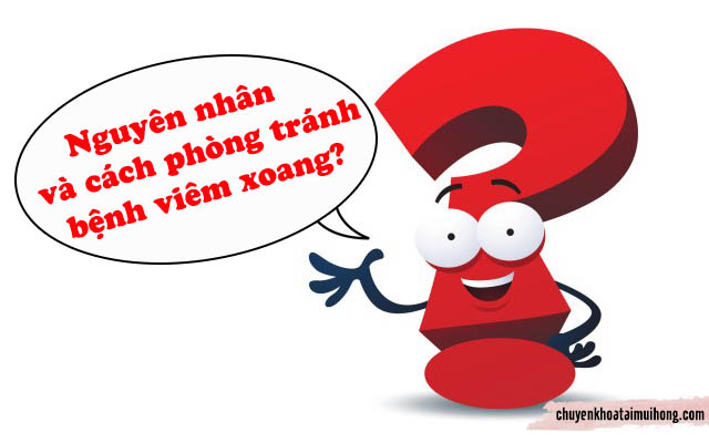 cách phòng bệnh viêm xoang