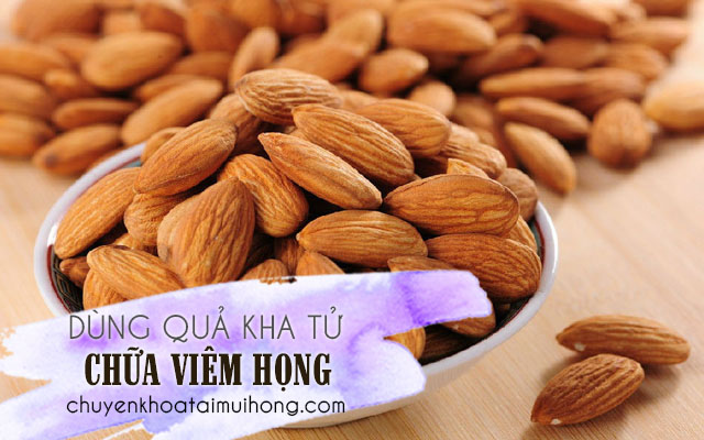 Dùng quả kha tử chữa bệnh viêm họng