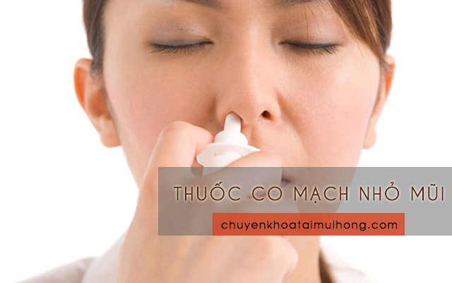 Tuyệt đối không dùng thuốc co mạch dạng nhỏ mũi chữa viêm mũi dị ứng trên 7 ngày