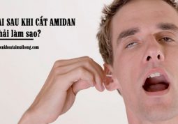 Bị đau tai sau khi cắt amidan có sao không?