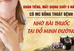 Khản tiếng, mất giọng suốt 5 năm, cô nàng MC bất ngờ khỏi bệnh chỉ sau 1 tháng