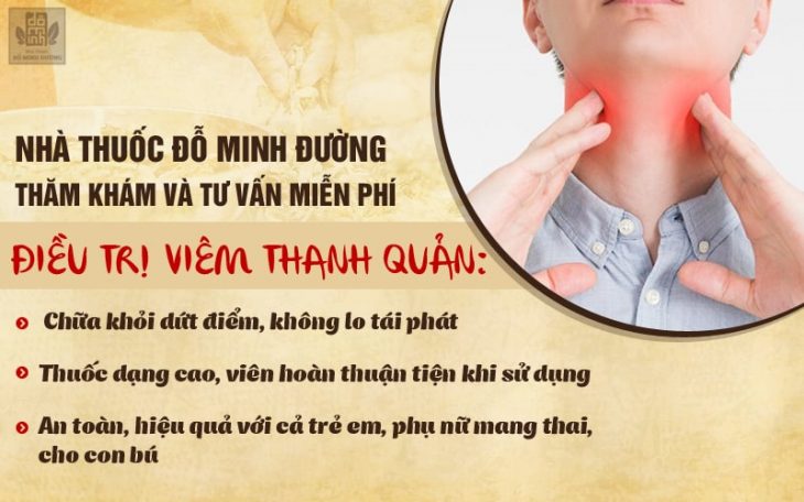 Tác dụng điều trị của bài thuốc Nam gia truyền dòng họ Đỗ Minh chữa viêm thanh quản