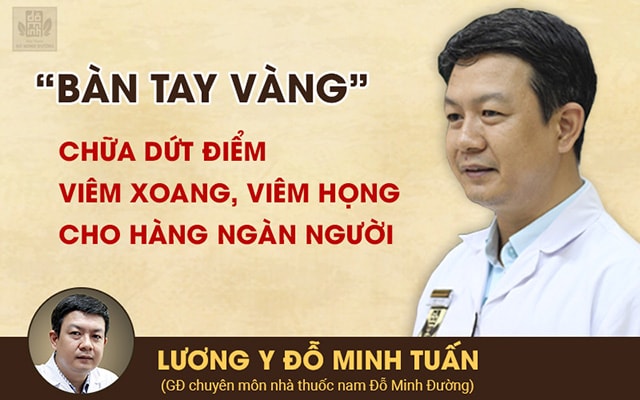 Lương y Đỗ Minh Tuấn - GĐ chuyên môn nhà thuốc Đỗ Minh Đường, cố vấn chữa viêm xoang Lương y Đỗ Minh Tuấn - GĐ chuyên môn nhà thuốc Đỗ Minh Đường, cố vấn chữa viêm xoang