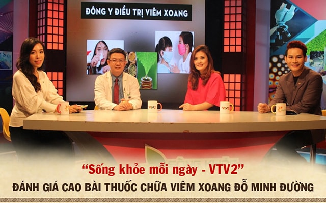 vtv2 đánh giá cao bài thuốc chữa viêm xoang Đỗ Minh Đường