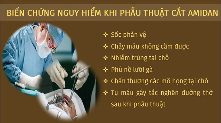 Khi cắt bỏ amidan tiềm ẩn nhiều rủi ro nên bố mẹ cần đặc biệt chú ý