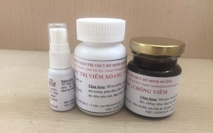 Đầy đủ 3 loại thuốc viêm xoang Đỗ Minh Đường mình dùng Đầy đủ 3 loại thuốc viêm xoang Đỗ Minh Đường mình dùng