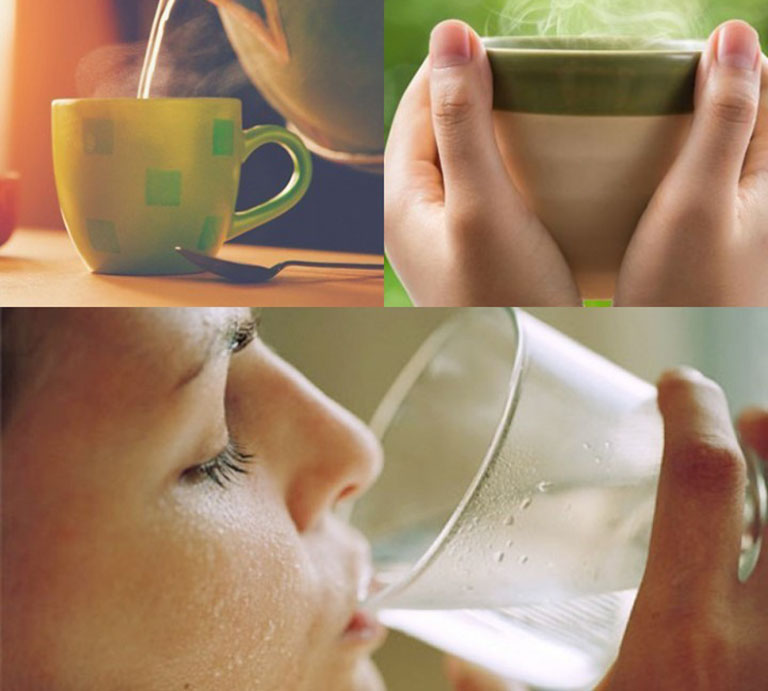 Uống nước ấm tốt cho sức khỏe