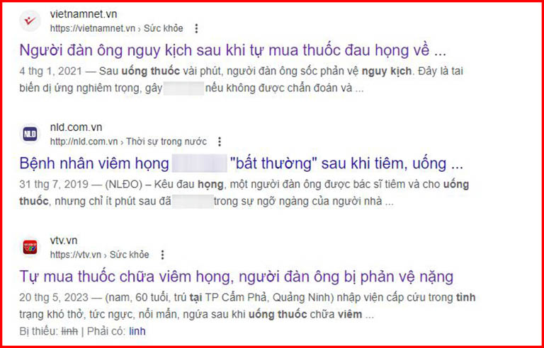 Nhiều trường hợp gặp rủi ro khi tự ý mua thuốc không có tư vấn của chuyên gia