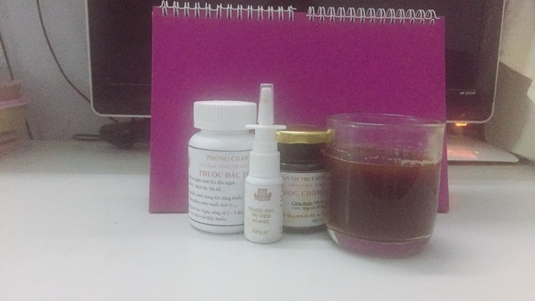 Cả 3 loại thuốc trong liệu trình chữa viêm xoang sàng của mình Cả 3 loại thuốc trong liệu trình chữa viêm xoang sàng của mình