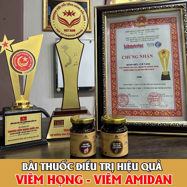 Bài thuốc Viêm Họng Đỗ Minh