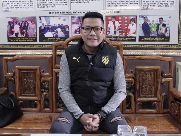 Anh Tiến chia sẻ kết quả sau 2 tháng điều trị viêm xoang tại Đỗ Minh Đường